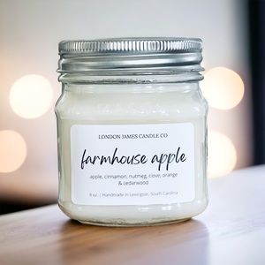 8 oz. Mason Jar Soy Candle